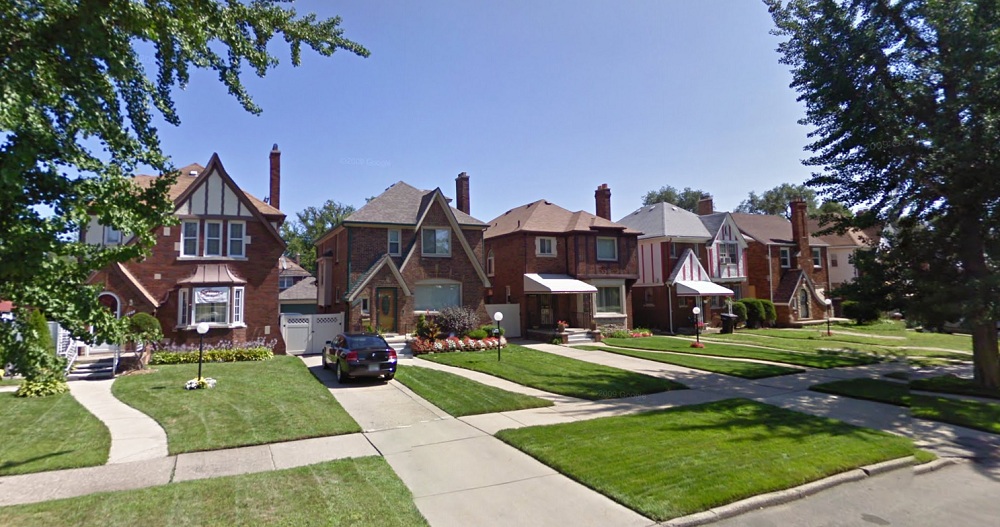 Historic brick home in Detroit's Boston-Edison district